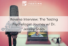 200. Reverse Interview: The Testing Psychologist Journey w/ Dr. Jeremy Sharp
