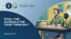 437. Steal This Schedule for Your “Think Day”