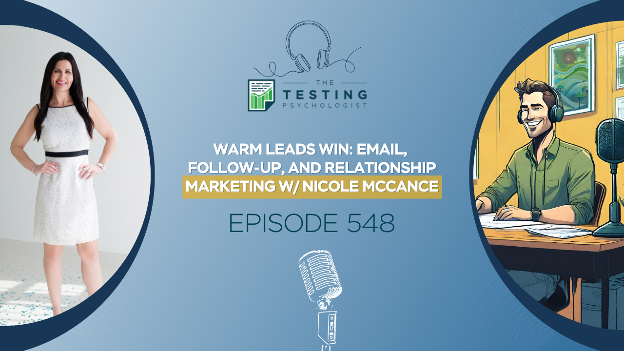 Featured image for “548. Warm Leads Win: Email, Follow-Up, and Relationship Marketing w/ Nicole McCance”